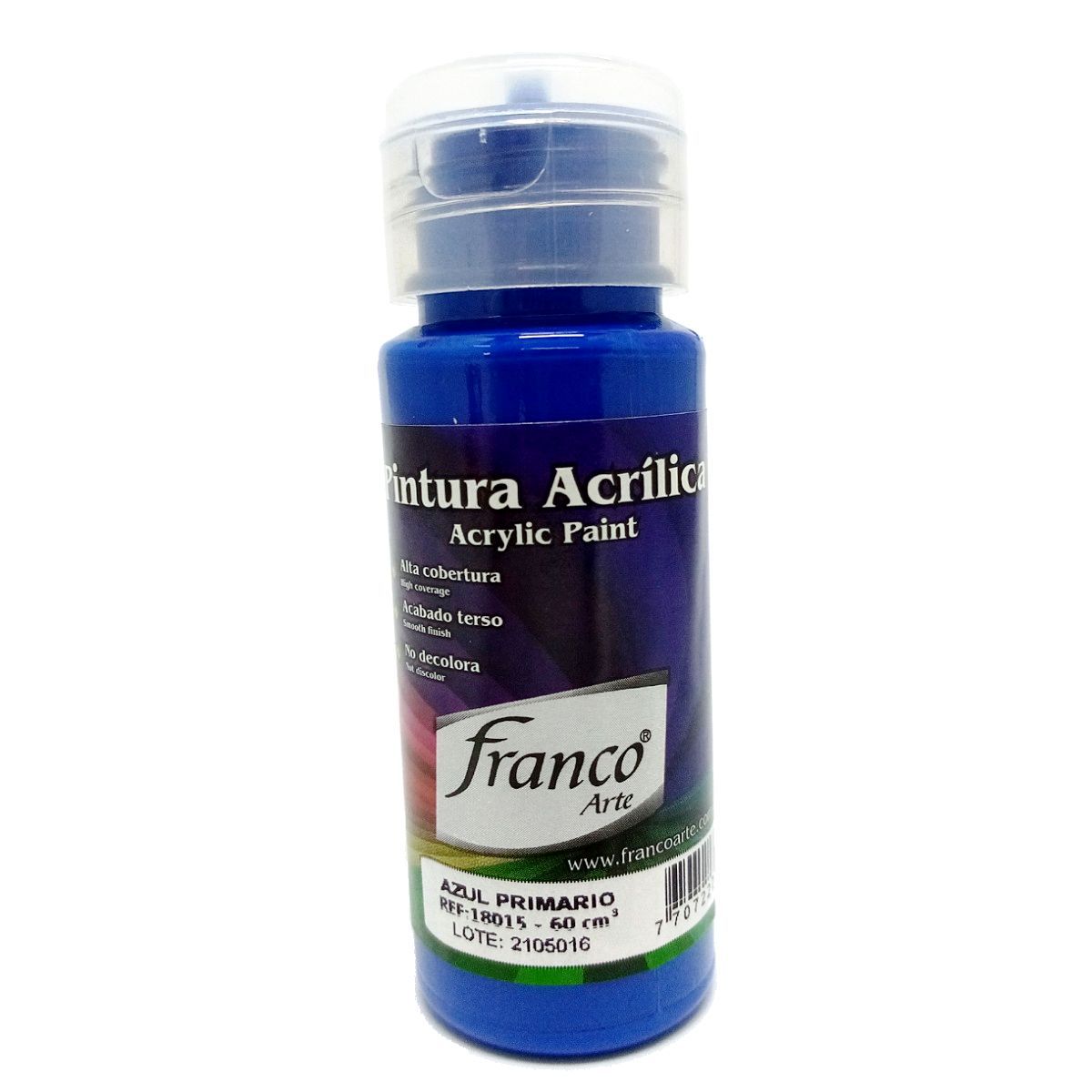 FRANCO ARTE - Pintura Acrílica Franco Arte Azul Primario X 60 Ml