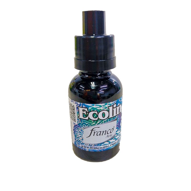 FRANCO ARTE - Acuarela Líquida, Franco Arte Ecolin Verde Oliva  X 30 Ml