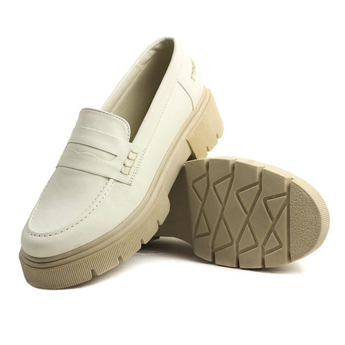 BALLERINA - Mocasín Beige Ballerinas Lucy