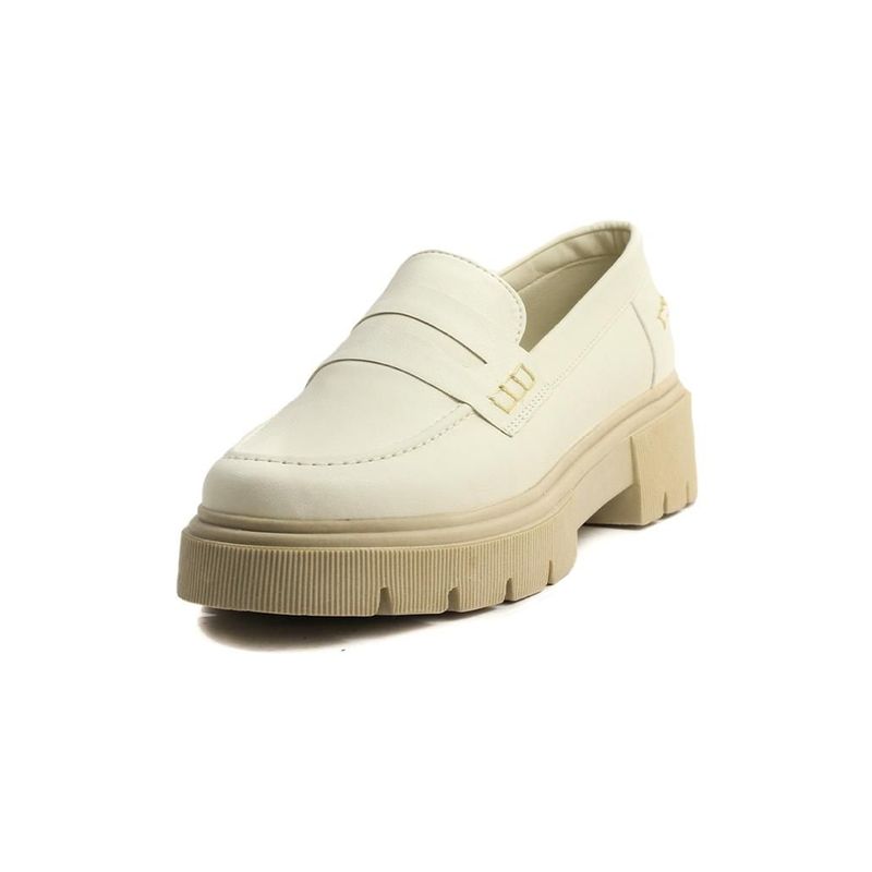 BALLERINA - Ballerinas mocasín Beige  "Lucy"