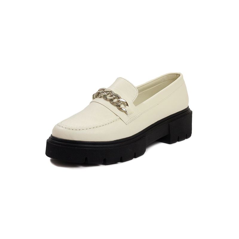 BALLERINA - Mocasines Crema Ballerinas Antonia