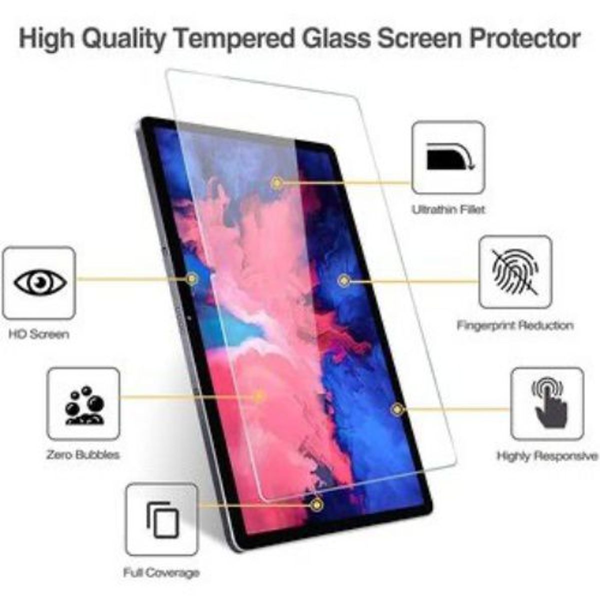 GENERICO - Vidrio Templado Genérico Para Lenovo Tab P11 11" J606F 2021