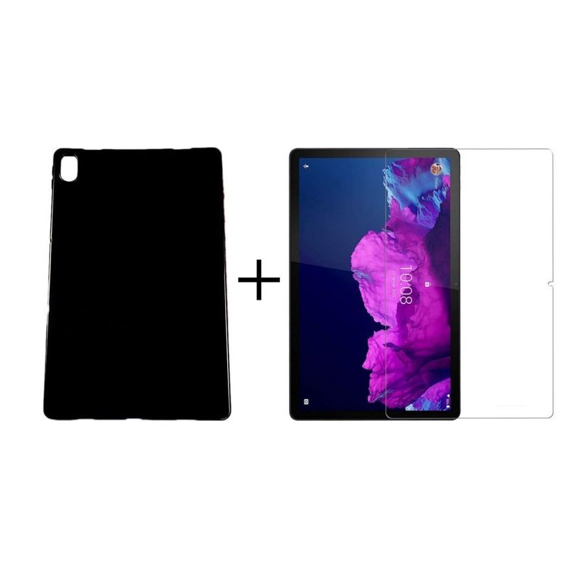 GENERICO - Vidrio + Estuche TPU Genéricos Para Lenovo Tab P11 11 J606f 2021.