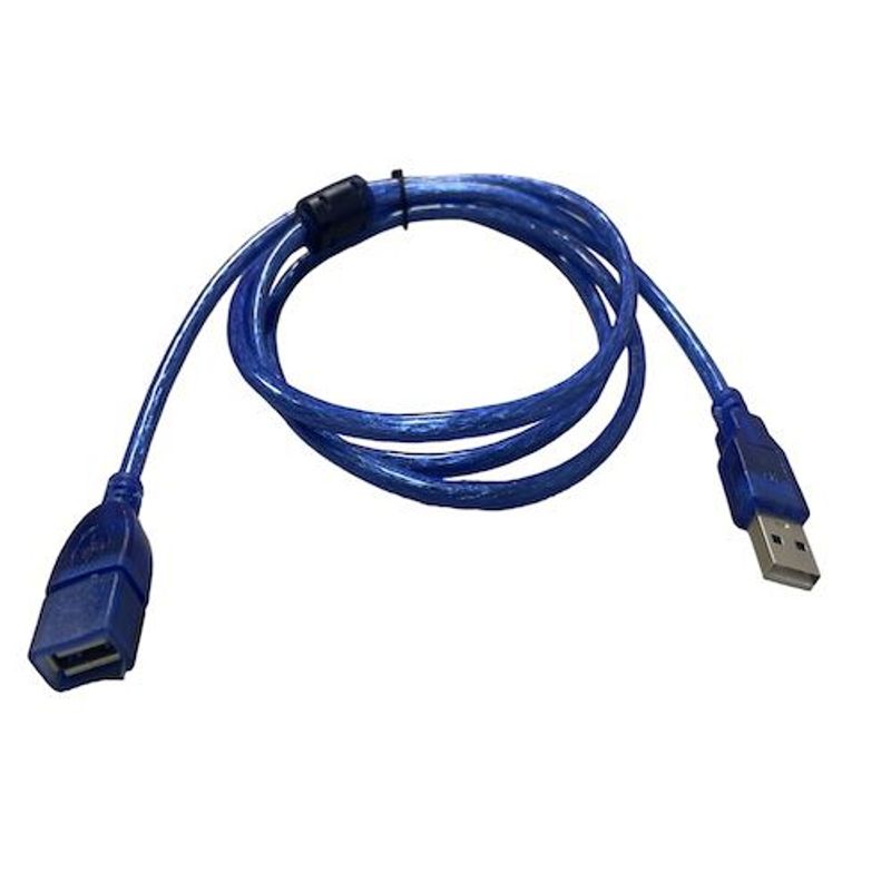 GENERICO - Extensión De Cable Usb Macho 2.0 A Usb Hembra 1.5m