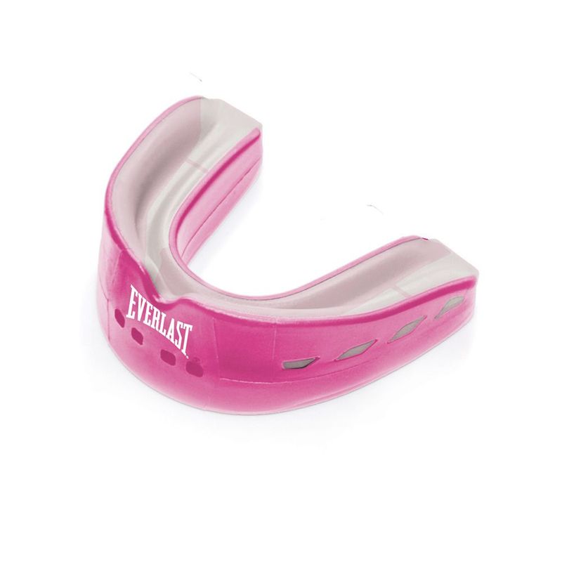 EVERLAST - PROTECTOR BUCAL DOBLE EVERLAST ROSADO