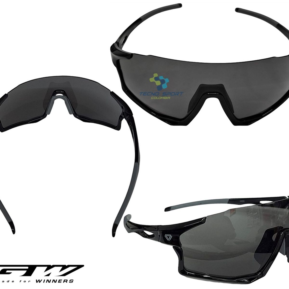 GW ALLIGATOR - Gafas Deportivas Gw Calvert Uv400 Ciclismo Patinaje Running