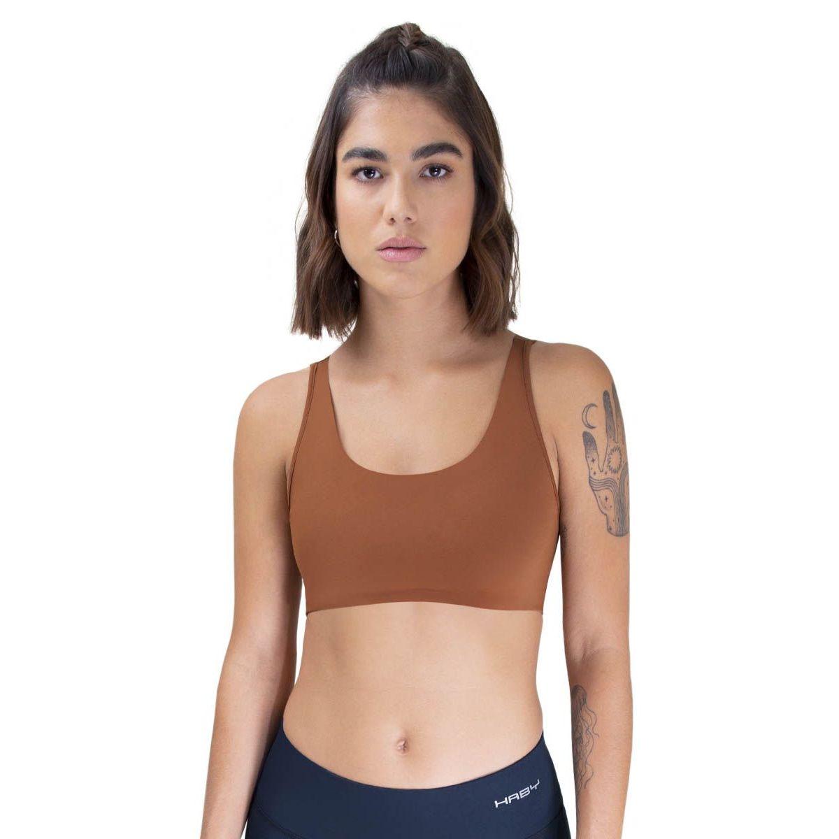 HABY - Top Deportivo Corto Haby para Mujer.
