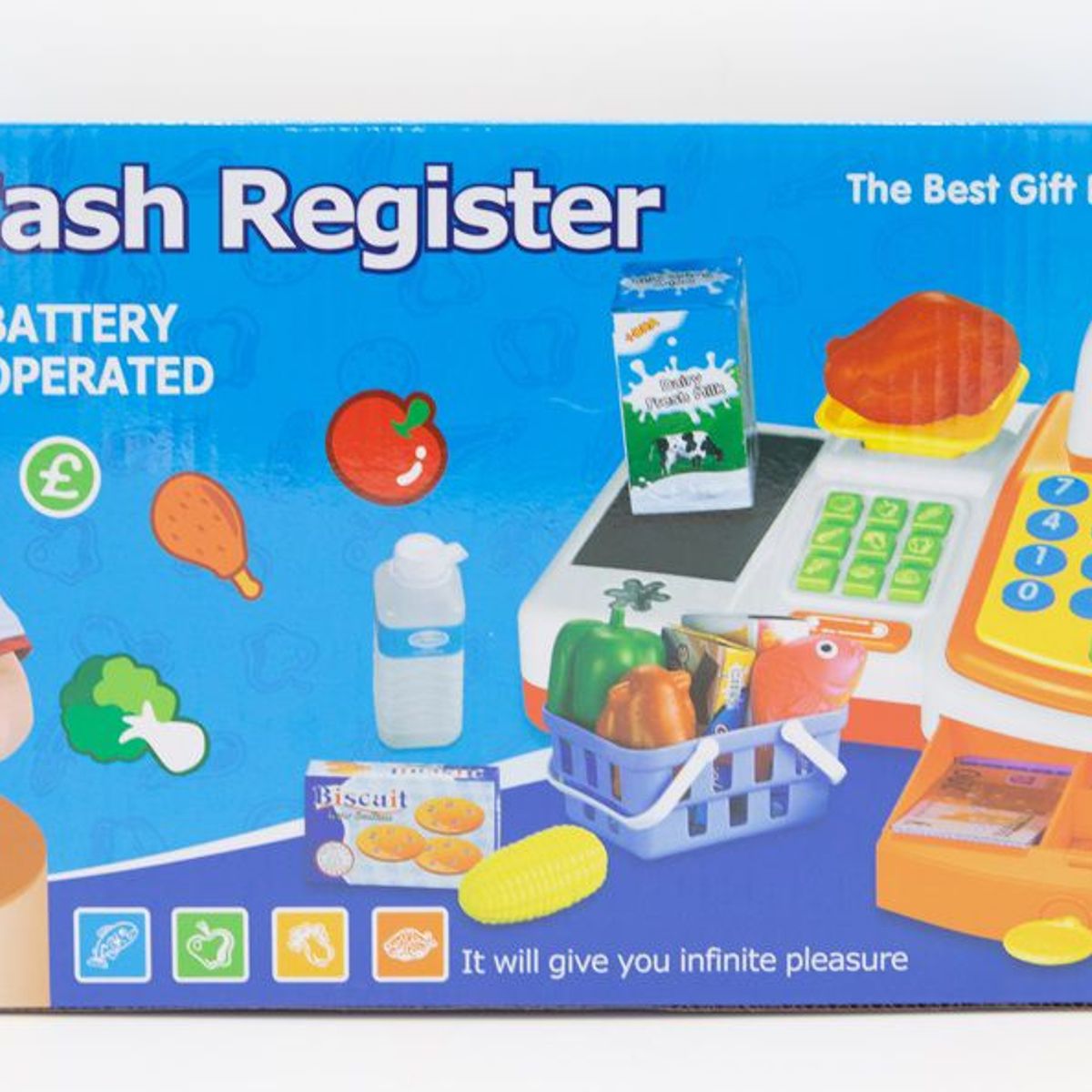 GENERICO - Caja Registradora De Juguete Grande Supermercado