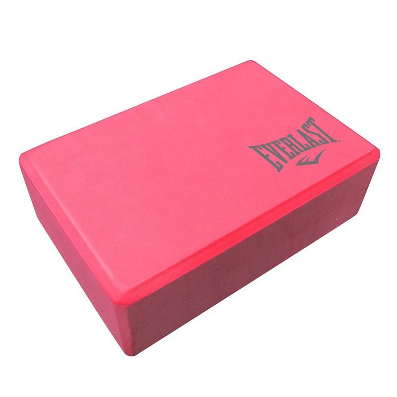 EVERLAST - Cubo para yoga bloque Everlast rosado