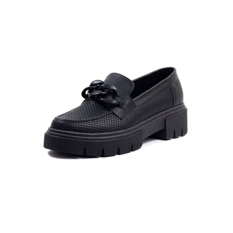 BALLERINA - Mocasines Negro Ballerinas Macarena