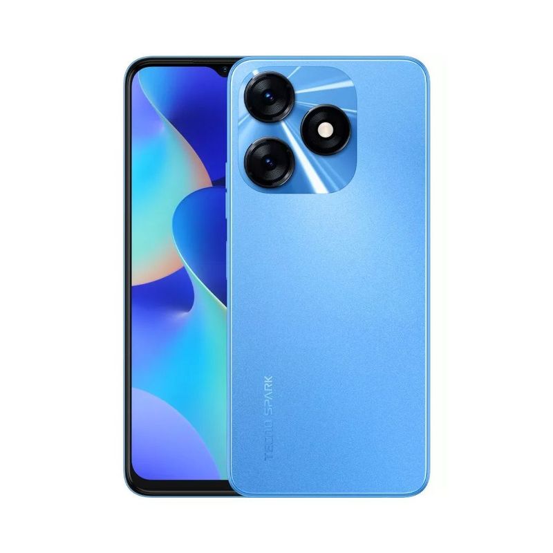 TECNO MOBILE - Celular Tecno Spark 10 128GB 8GB+8GB Ram Azul.