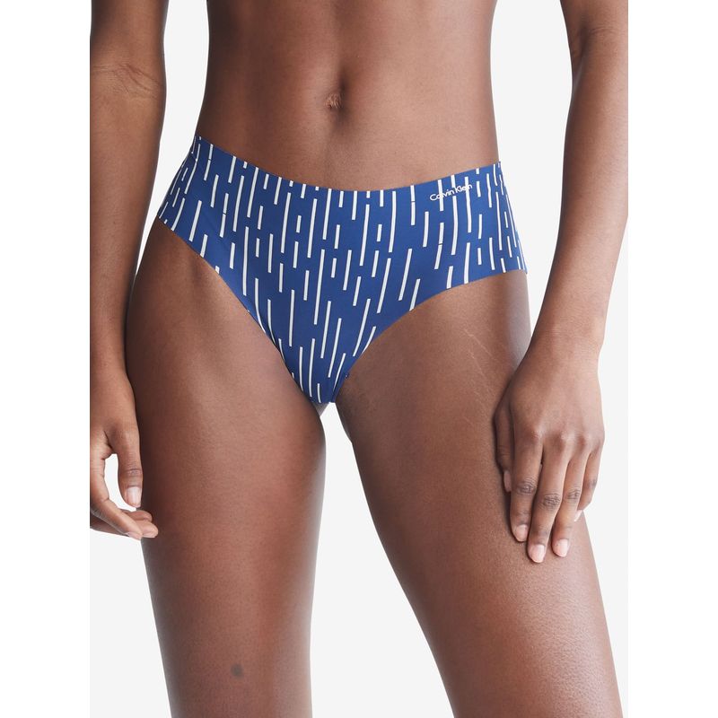 CALVIN KLEIN - Pantie Azul Tipo Hispter Clasica Para Mujer Calvin Klein