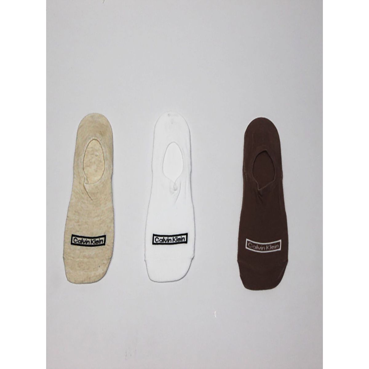 CALVIN KLEIN - Pack Multicolor De 3 Medias Con Logo Mujer Calvin Klein  Calvin Klein