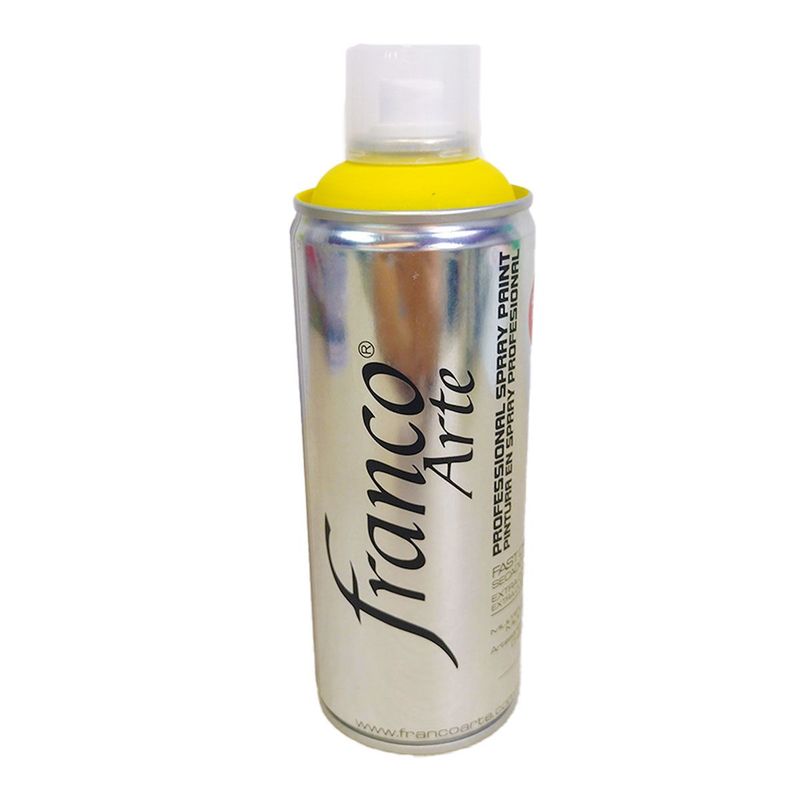 FRANCO ARTE - Pintura En Spray Profesional Franco Arte, Amarillo X 400 Ml