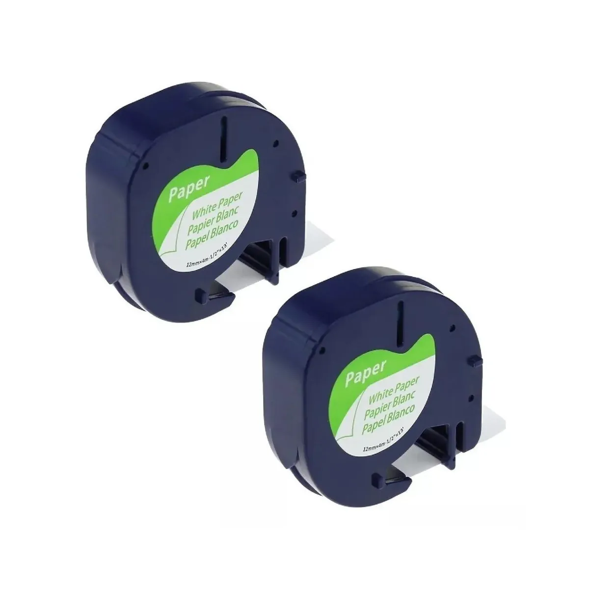 DYMO - Cinta Rotuladora Letratag Papel X 2 Dymo Empaque Original