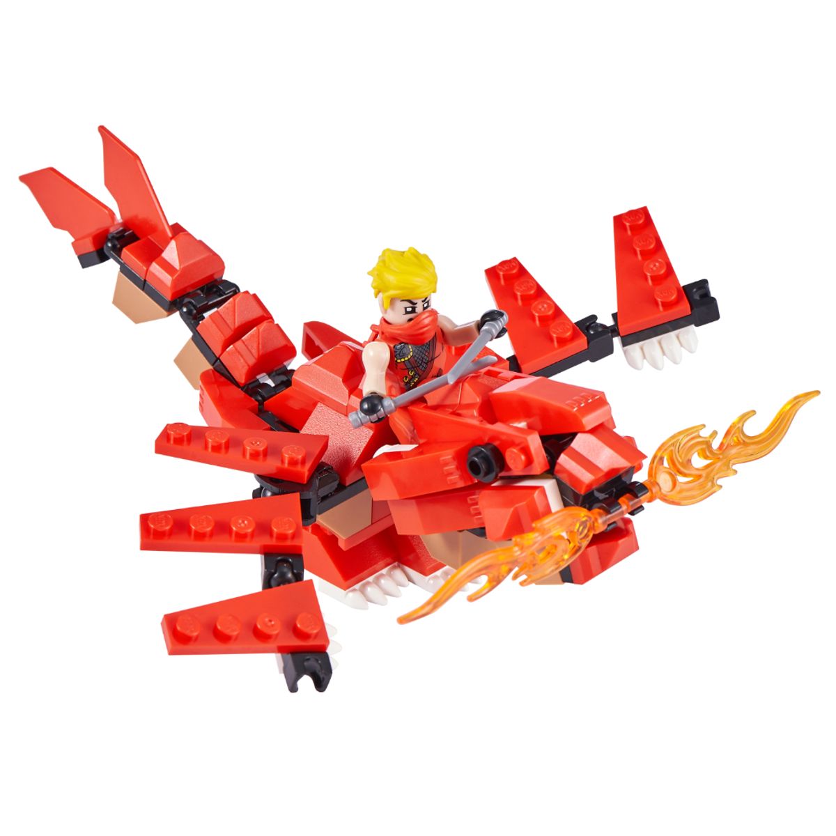 MAX - Bloques de Construccion MAX Ninja y Dragón * 100 piezas