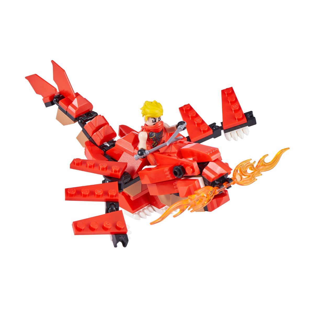 MAX - Bloques de Construccion MAX Ninja y Dragón * 100 piezas