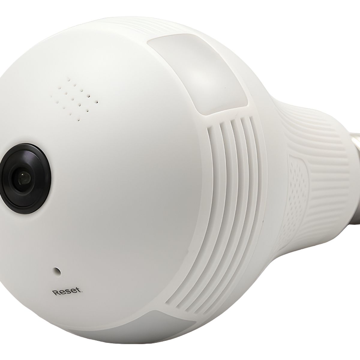 GENERICO - Camara De Seguridad Bombillo 360 Wifi Hd Ranura Micro Sd