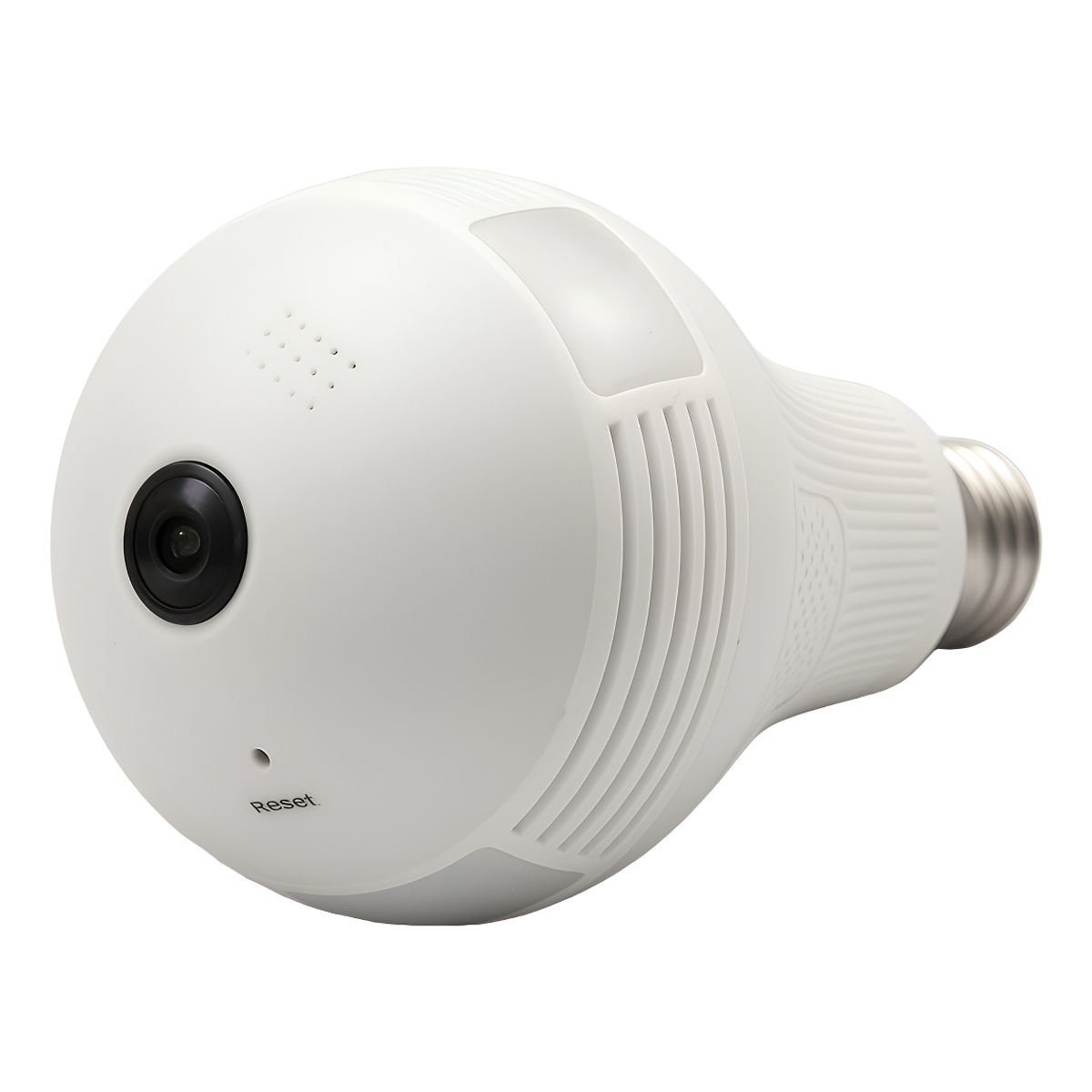 GENERICO - Camara De Seguridad Bombillo 360 Wifi Hd Ranura Micro Sd