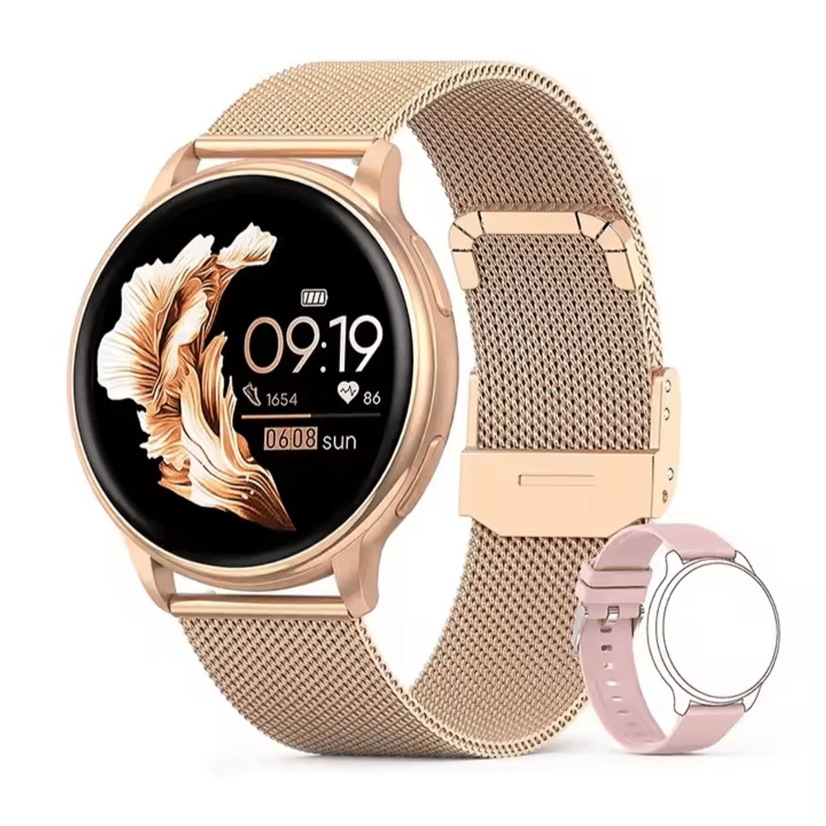 LEMFO - Smart Watch Reloj Inteligente y22 Para Mujer Llamada Bluetooth
