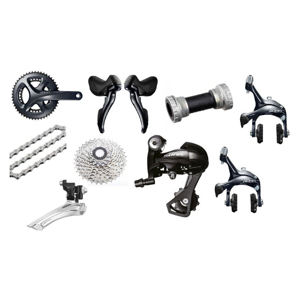 SHIMANO - GRUPO RUTA  SHIMANO DURA ACE DI2 12 VEL DISCO