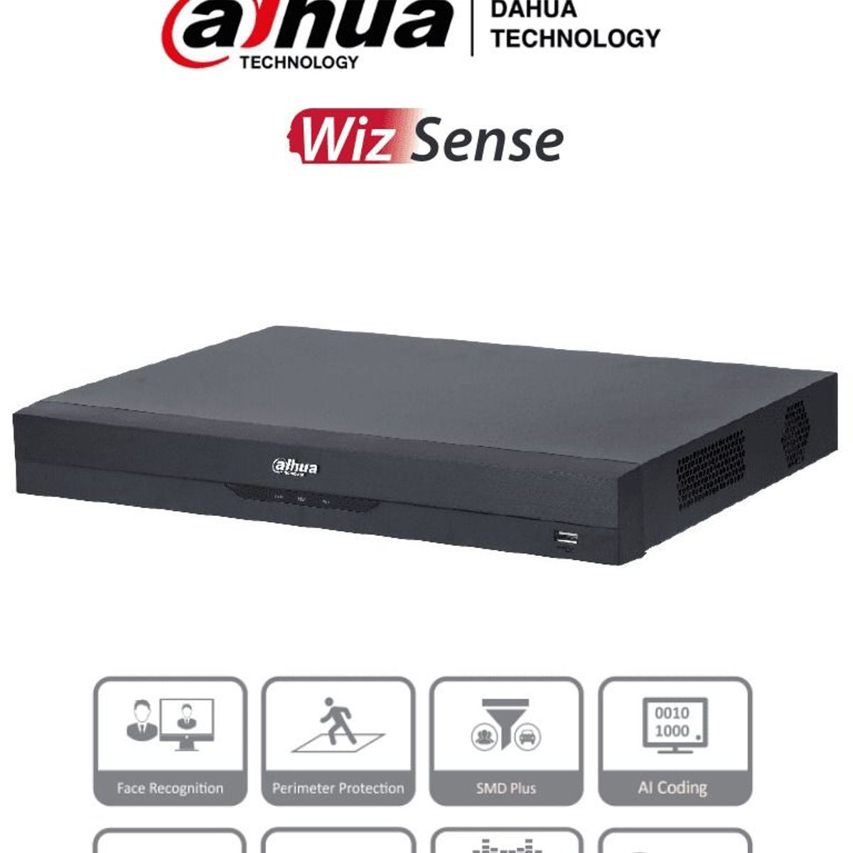 DAHUA - XVR 4 EN 1 AI 32CH GRABACIÓN HASTA 5M-N@10FPS CANALES IP