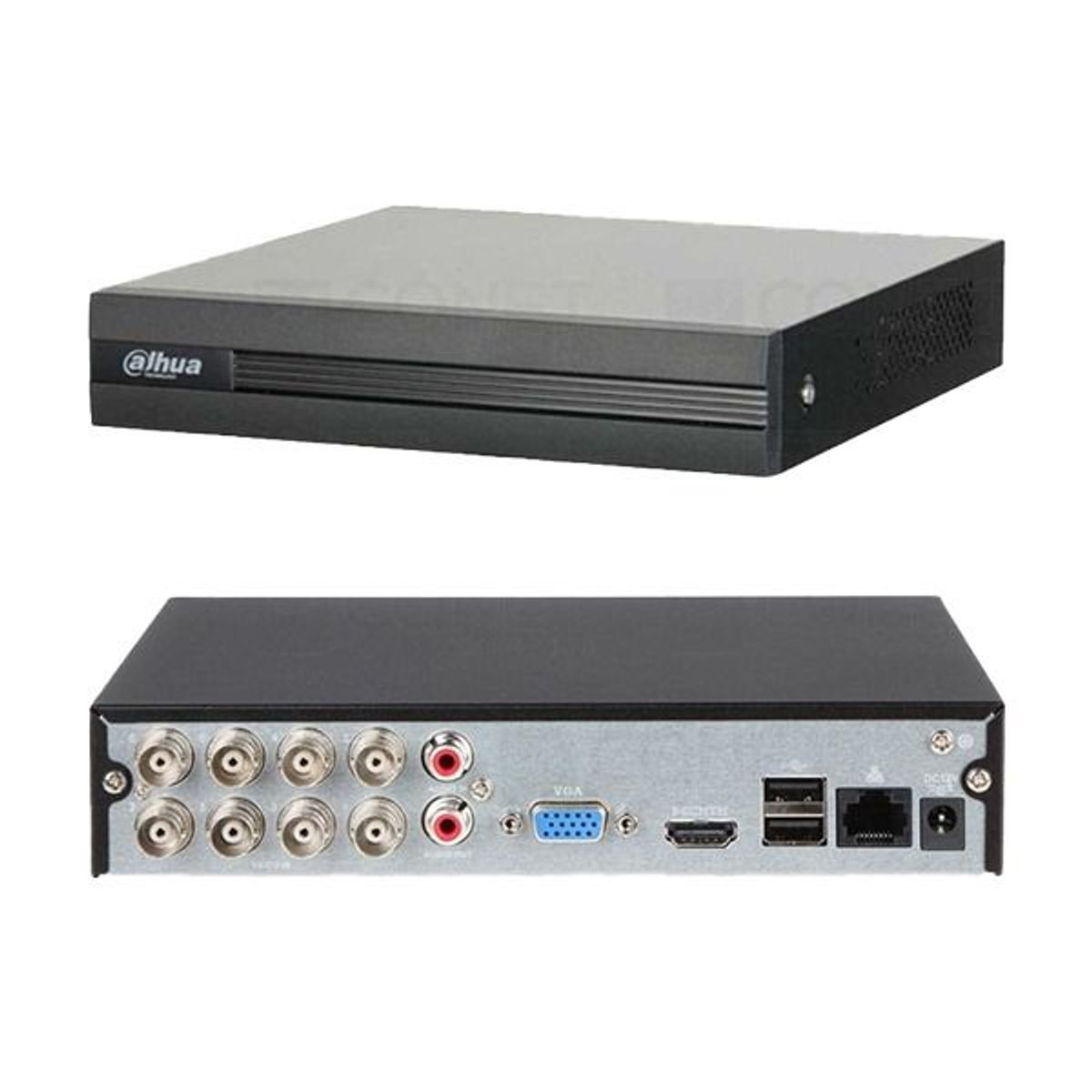 DAHUA - XVR 8CH + 4CH IP GRABACION HASTA 1080N HDMI 1 E/S RCA 1