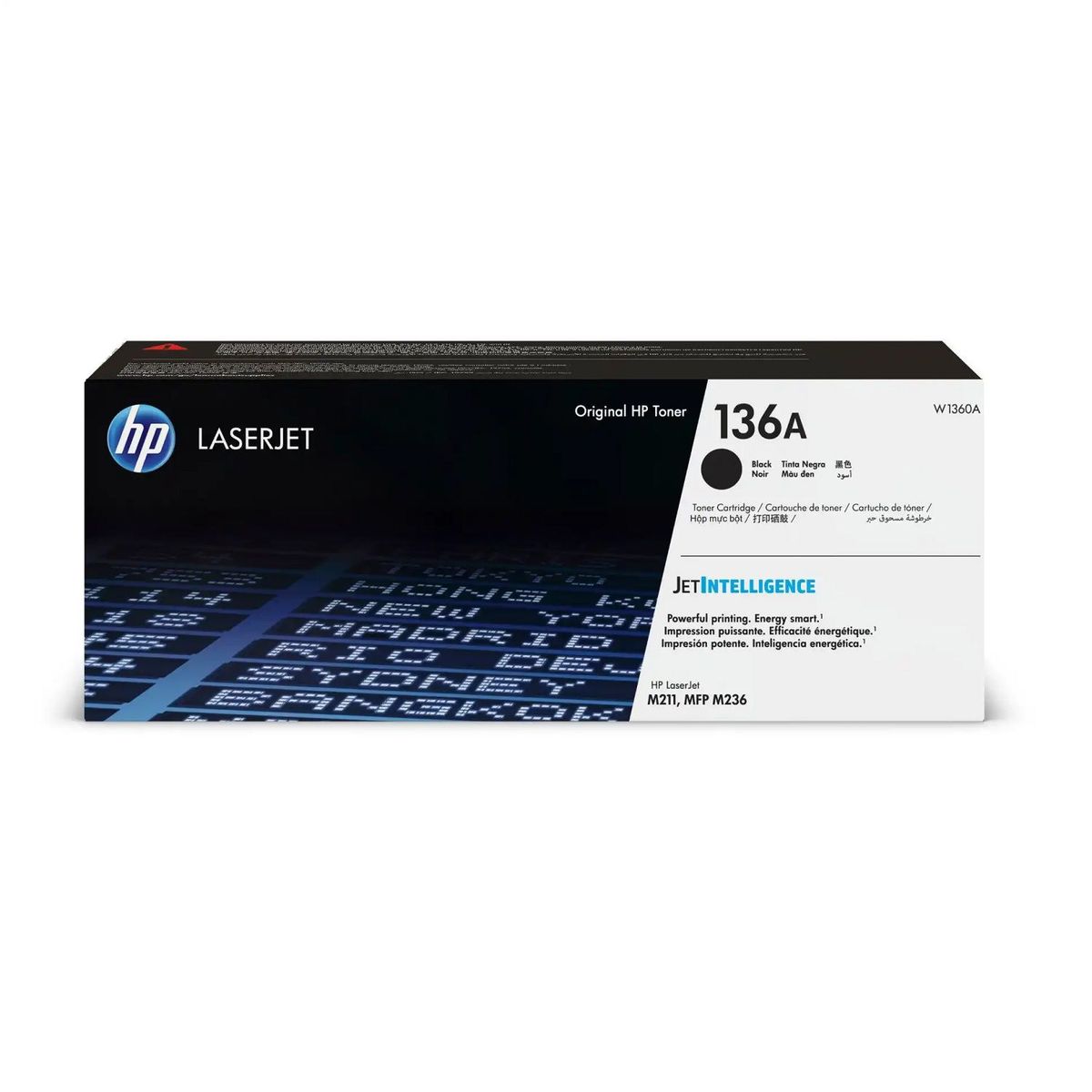 HP - Cartucho de Tóner HP 136A Negro LaserJet Original W1360A