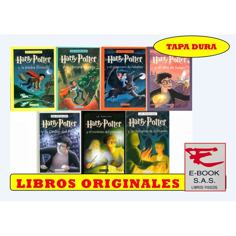 SALAMANDRA - Harry potter saga completa tapa dura