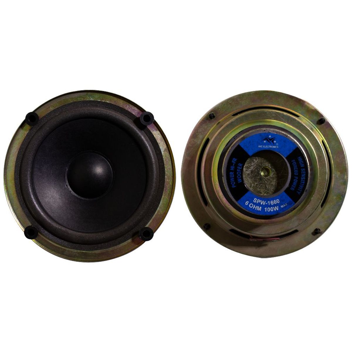 AVC - Parlante-Bajo 6 Pulgadas AVC 100 Watts 6 ohms