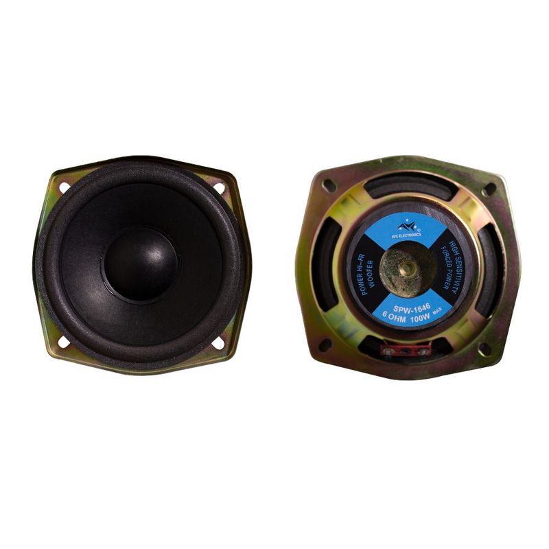 AVC - Parlante-Bajo 5 Pulgadas AVC 100 Watts 6 ohms