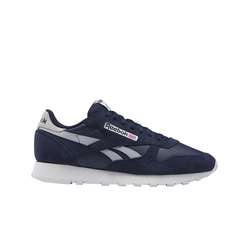 REEBOK - Tenis Hombre Reebok Leather - Azul-Blanco