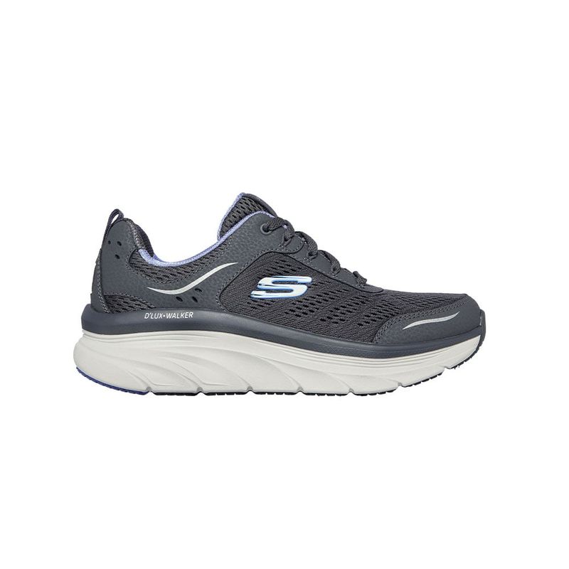 SKECHERS - Tenis Mujer Skechers Dlux Walker - Gris