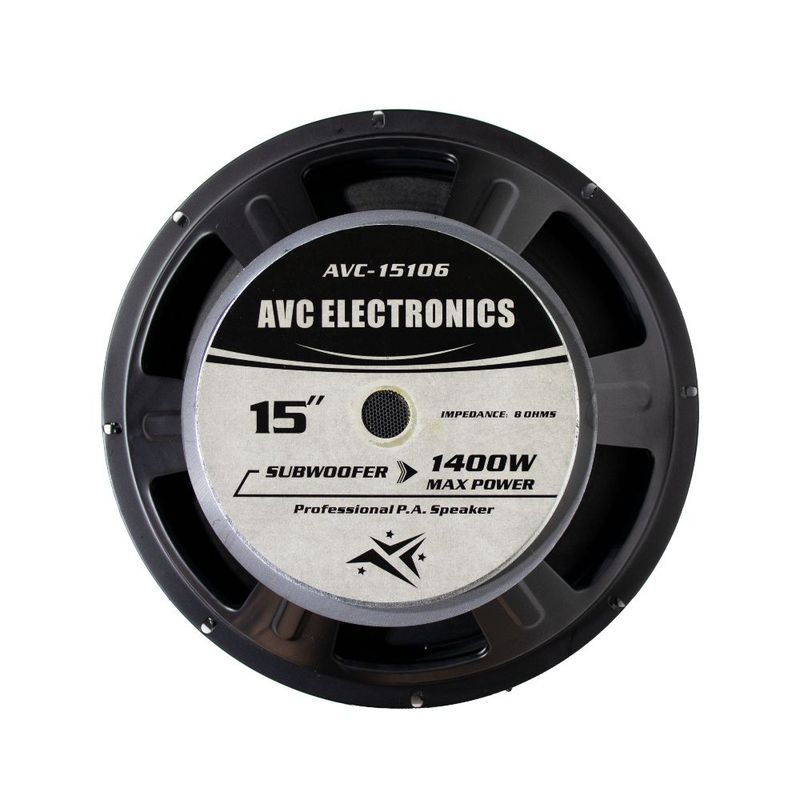 AVC - Parlante 15 Pulgadas AVC 1400 Watts 8 ohms