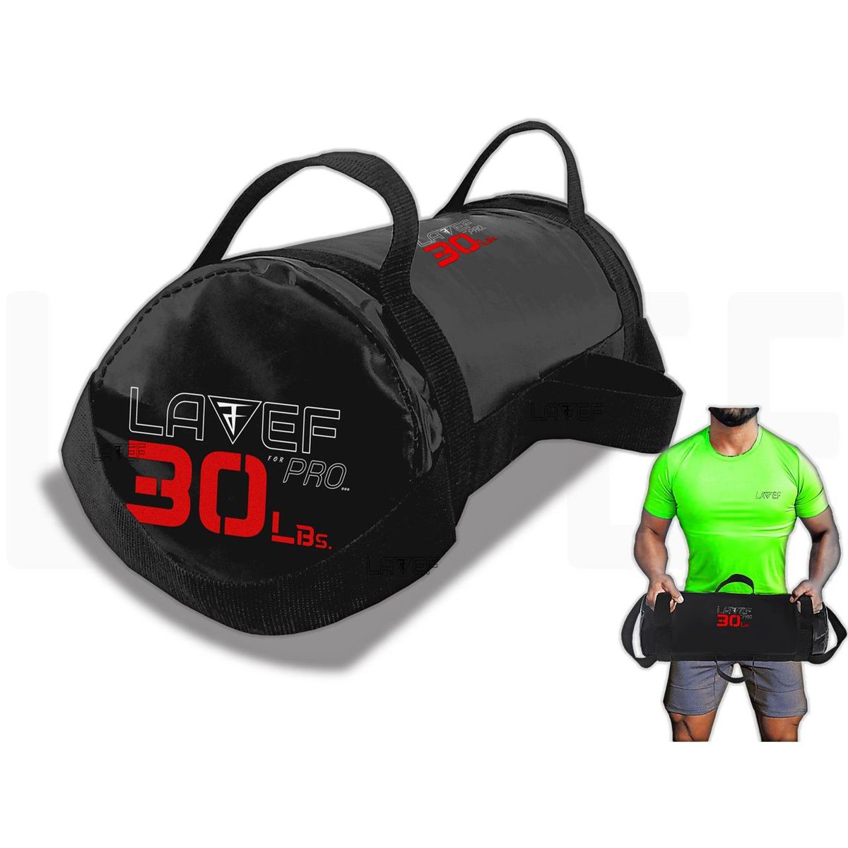 LAVEF - Power Bag Para Tráfico Pesado Saco Bolsa De Poder 30libras