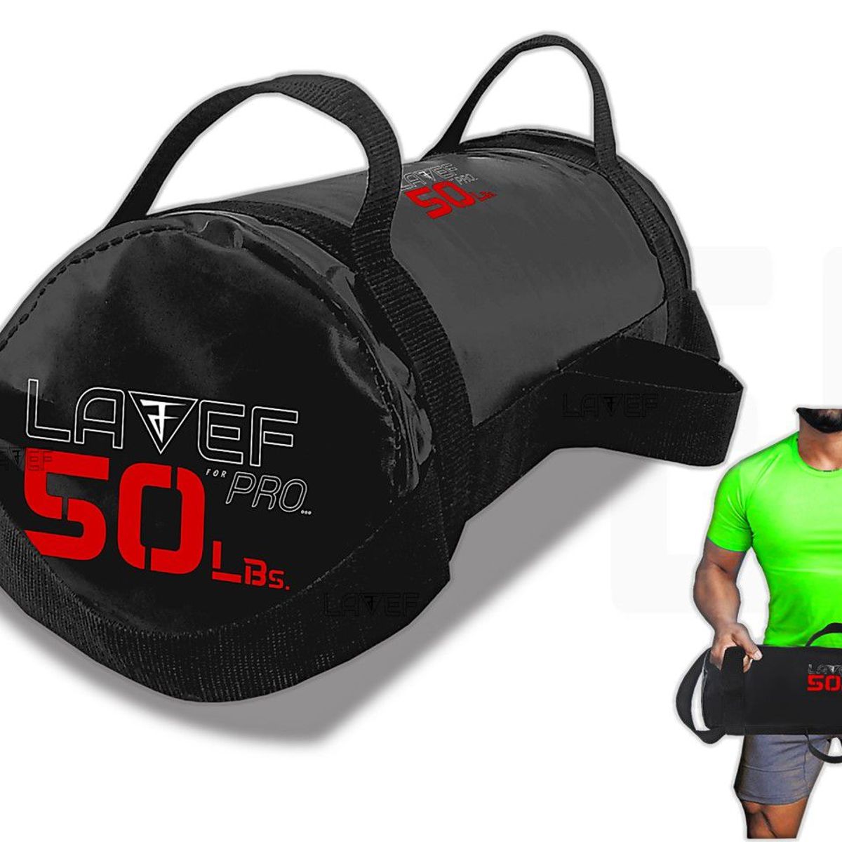 LAVEF - Power Bag Para Tráfico Pesado Saco Bolsa De Poder 50libras