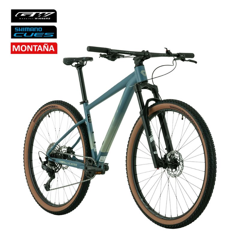 GW - Bicicleta de MTB GW ALLIGATOR Rin 29 Shimano 11VEL.