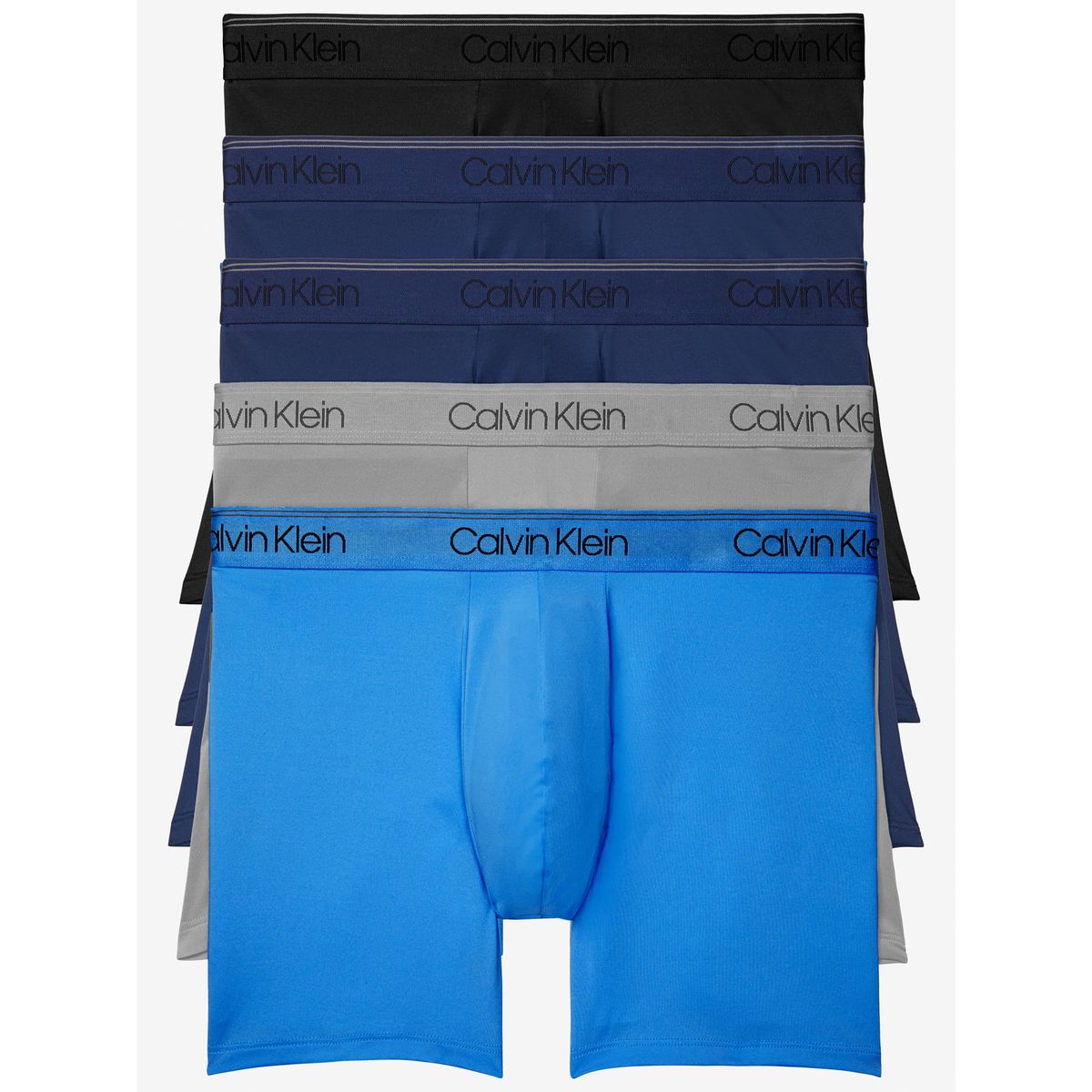 CALVIN KLEIN - Pack De 5 Bóxer Brief En Microfibra Para Hombre Calvin Klein
