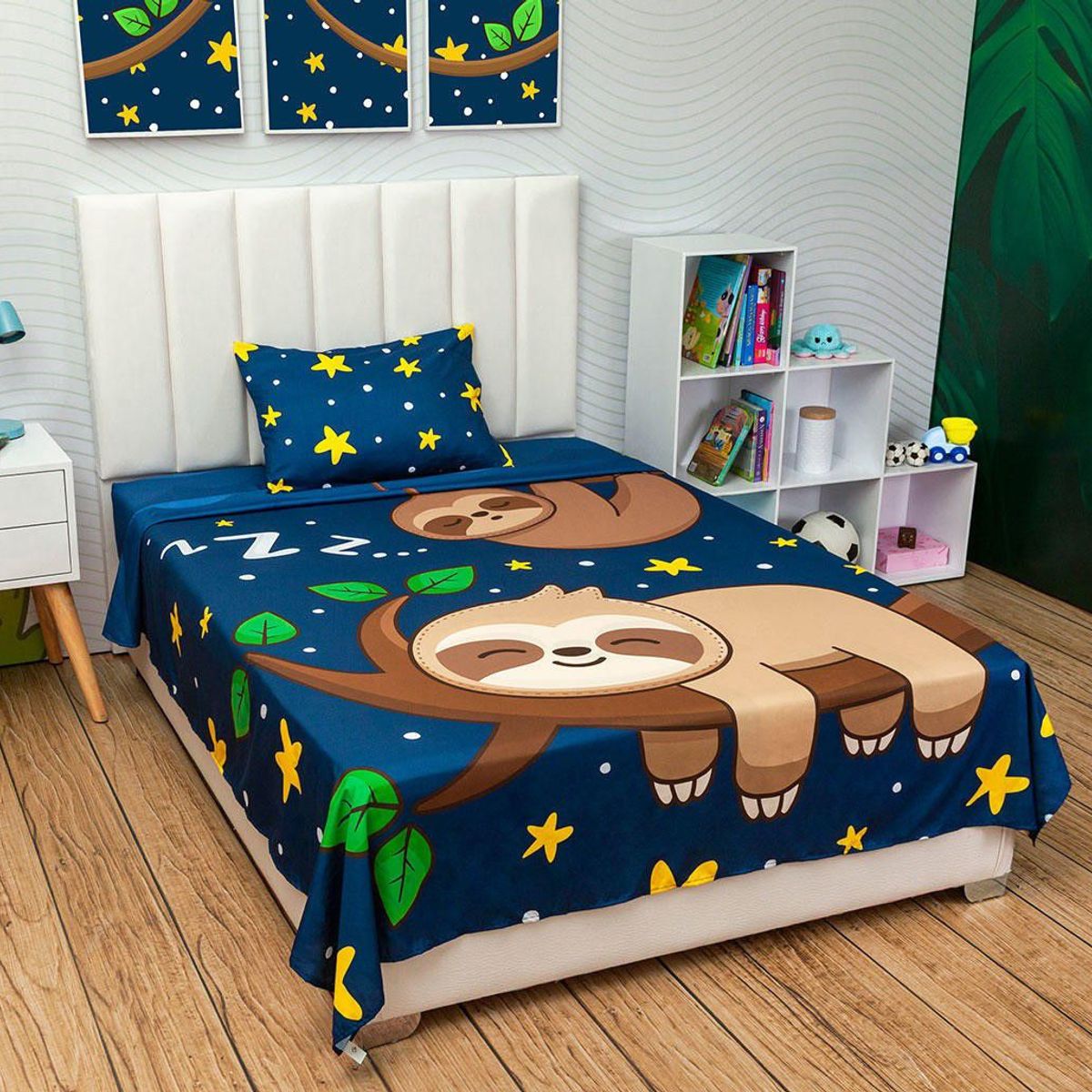 ELEGANCE - Juego de Sábanas infantiles para niño Sencilla 1.00 m x 1.90 m