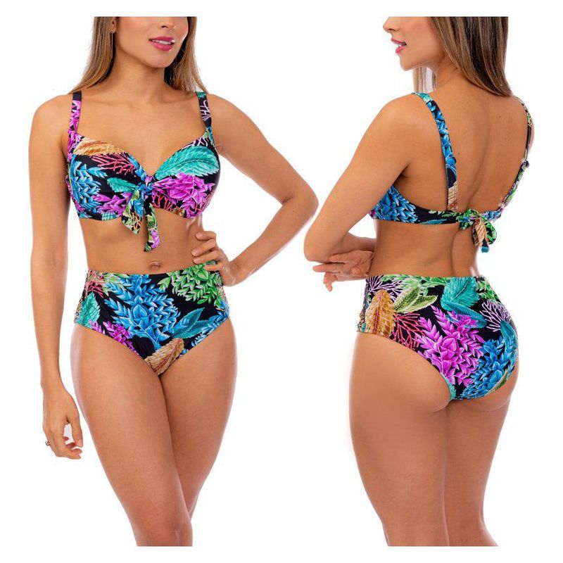 PRAIE - Vestido de Baño Bikini PRAIE 1039 Plus Tallas Grandes