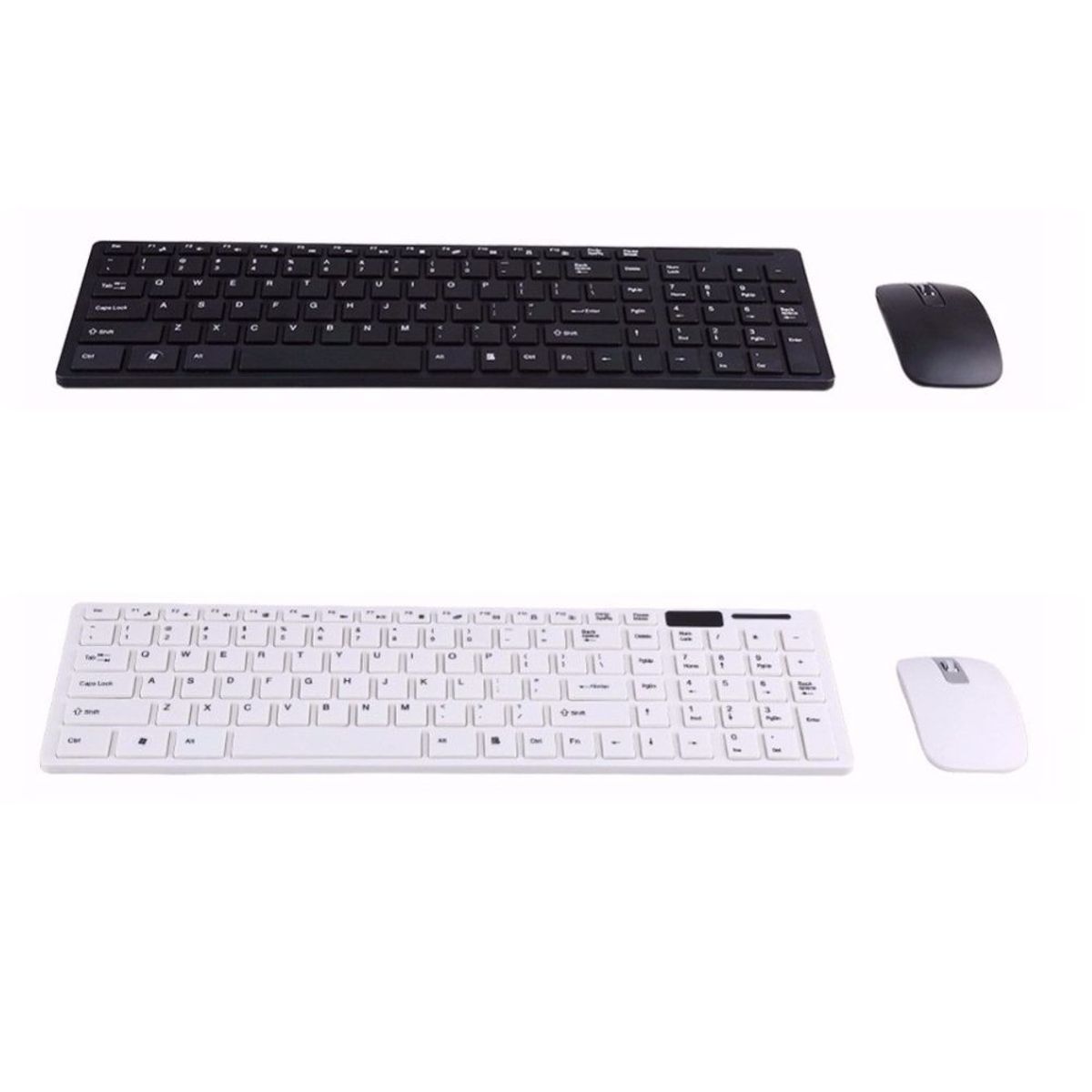 GENERICO - Teclado  Mouse Inalambrico Numérico K-06 Blanco