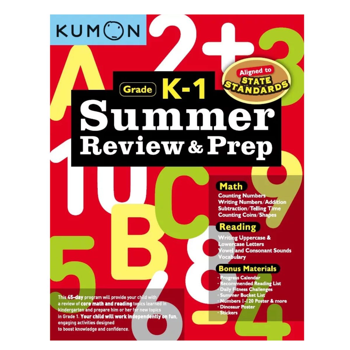 JUGANDO Y EDUCANDO - Libro Kumon Preparación Matemáticas Y Lectura Ingles 1 Grado
