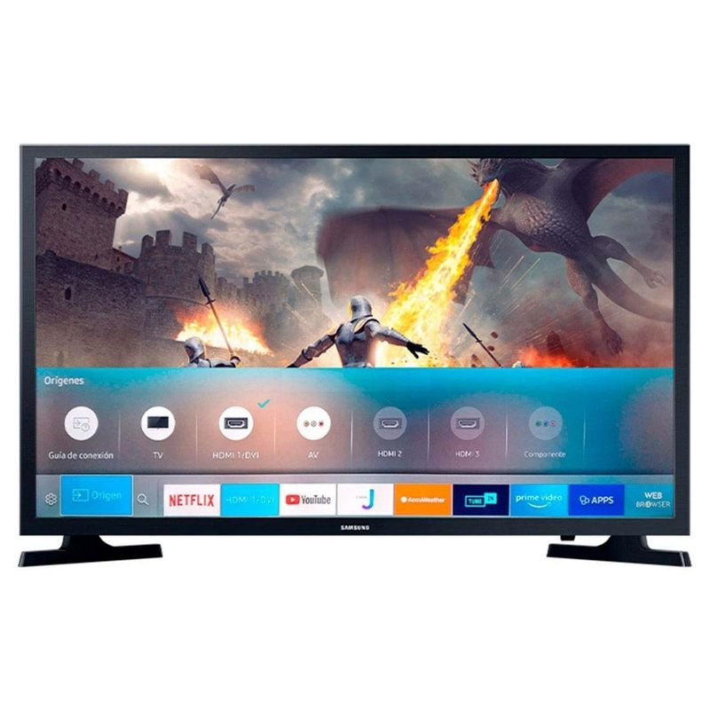 SAMSUNG - TELEVISOR SAMSUNG 32 LED H.SMART - UN32T4300AKXZL