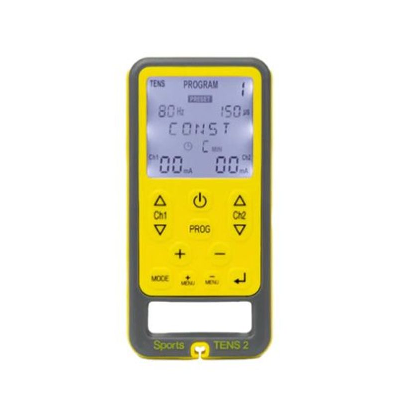 GENERICO - Sports Tens 2 Muscular Con Masaje TensCare Con Invima Amarillo.