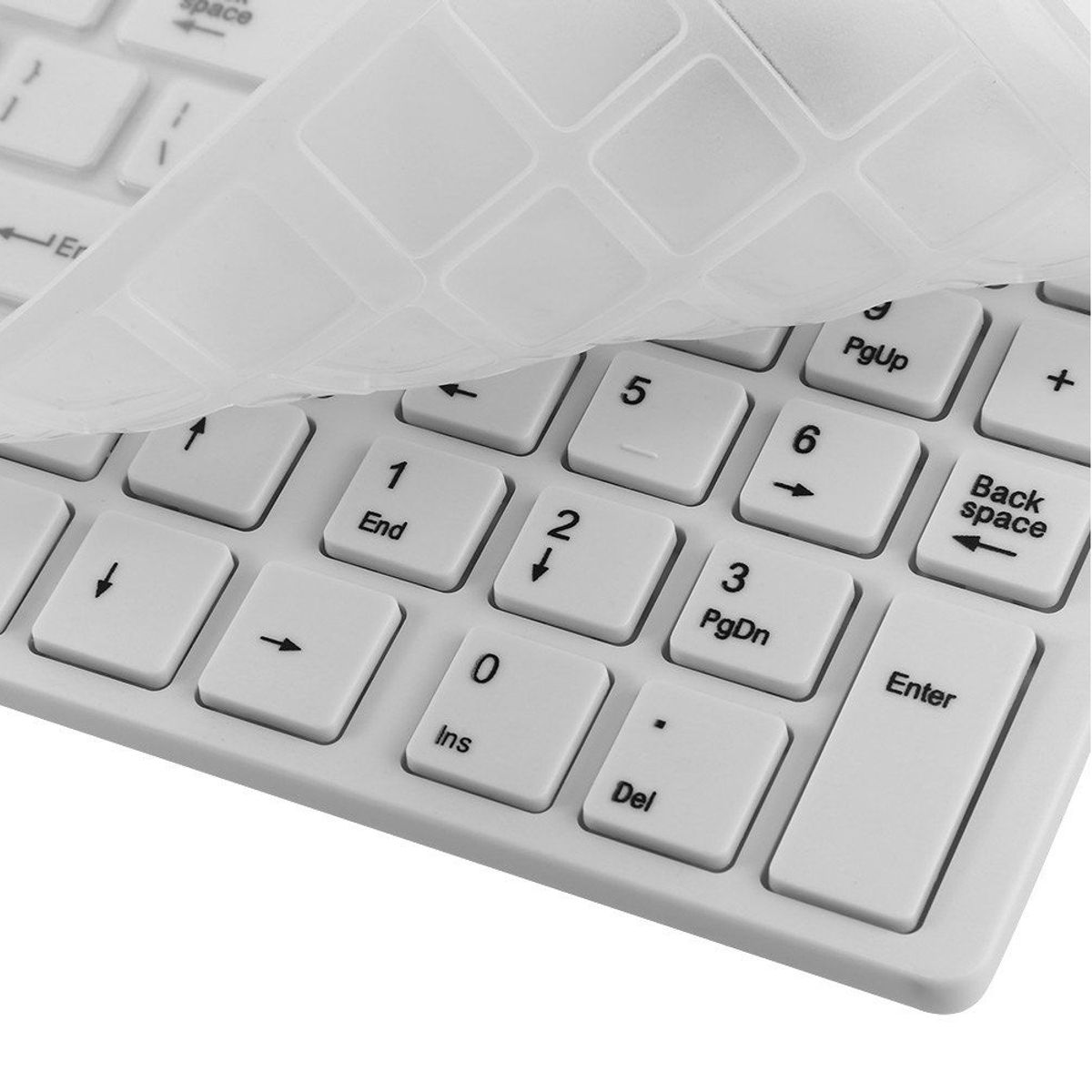 GENERICO - Teclado  Mouse Inalambrico Numérico K-06 Negro