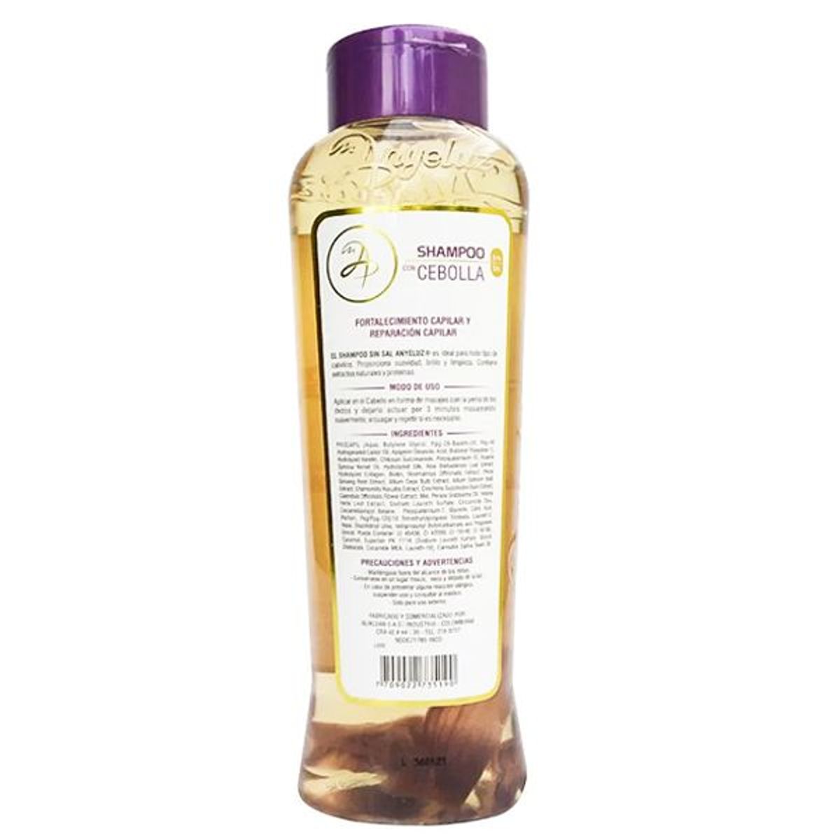 ANYELUZ - Shampoo cebolla y biotina anyeluz 500 ml