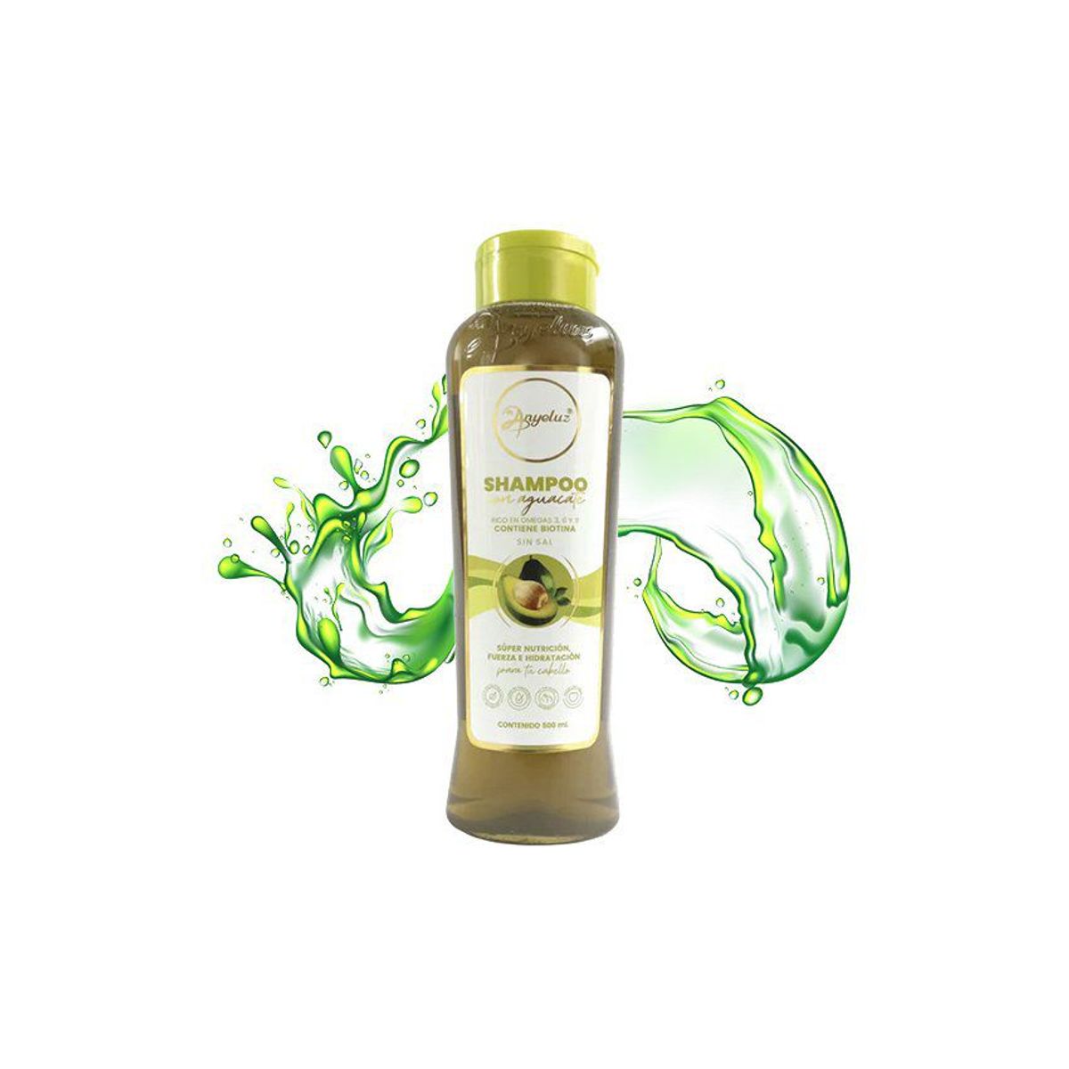 ANYELUZ - Shampoo aguacate anyeluz 500 ml
