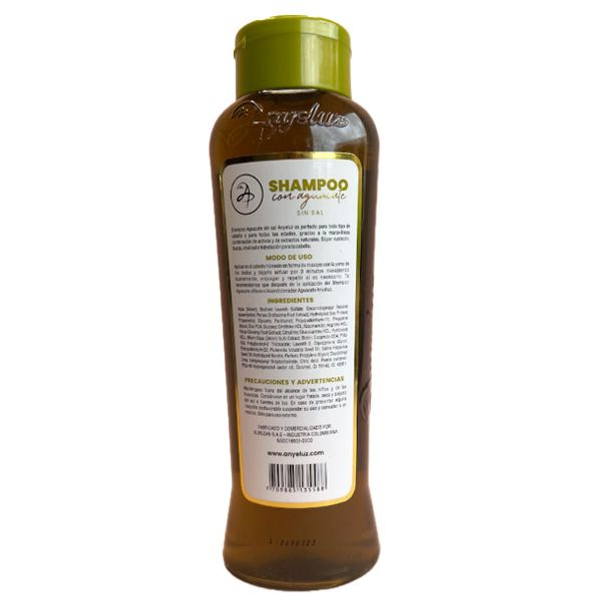 ANYELUZ - Shampoo aguacate anyeluz 500 ml