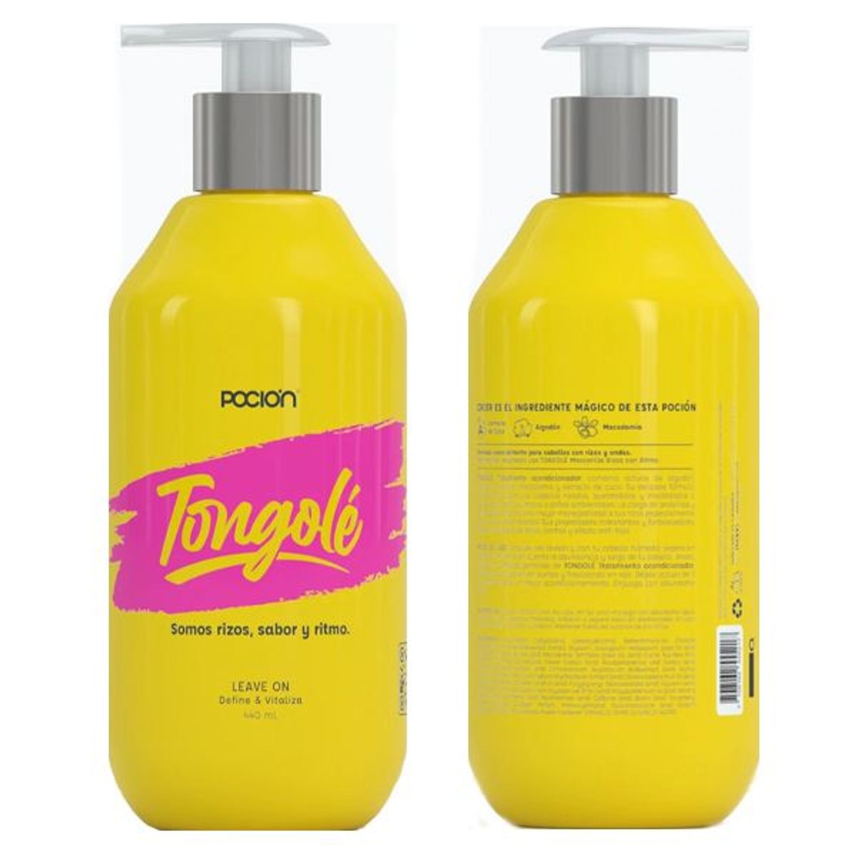 GENERICO - Kit tongolé rizos poción shampoo  tratamiento  leave on  mascarilla