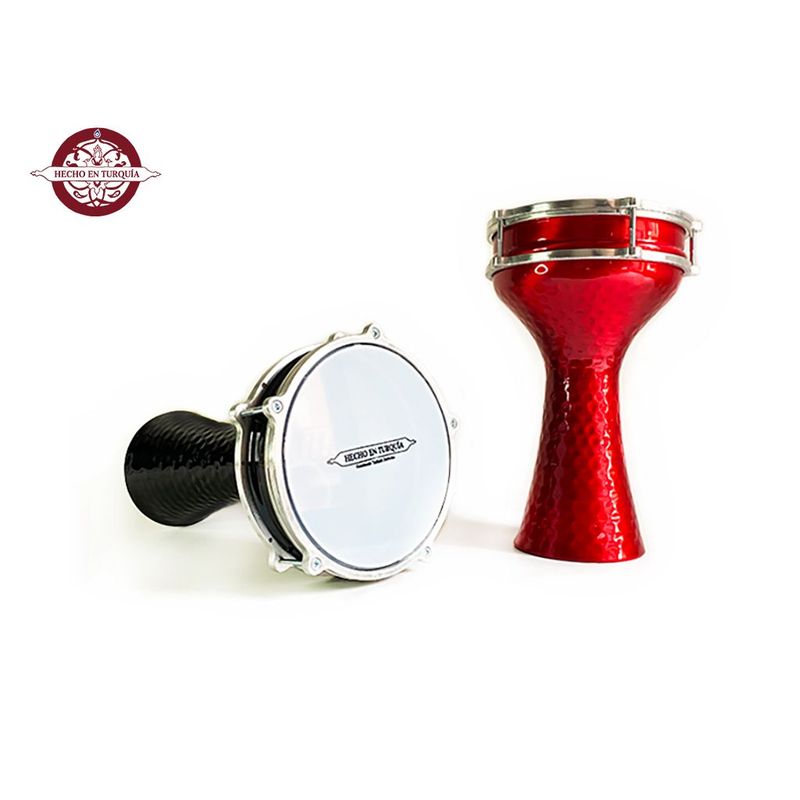 GENERICO - Darbuka  Instrumento - Roja martillada.